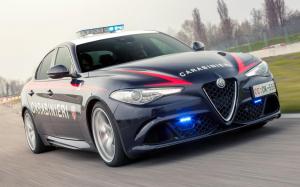 Alfa Romeo Giulia Quadrifoglio Carabinieri 2016 года